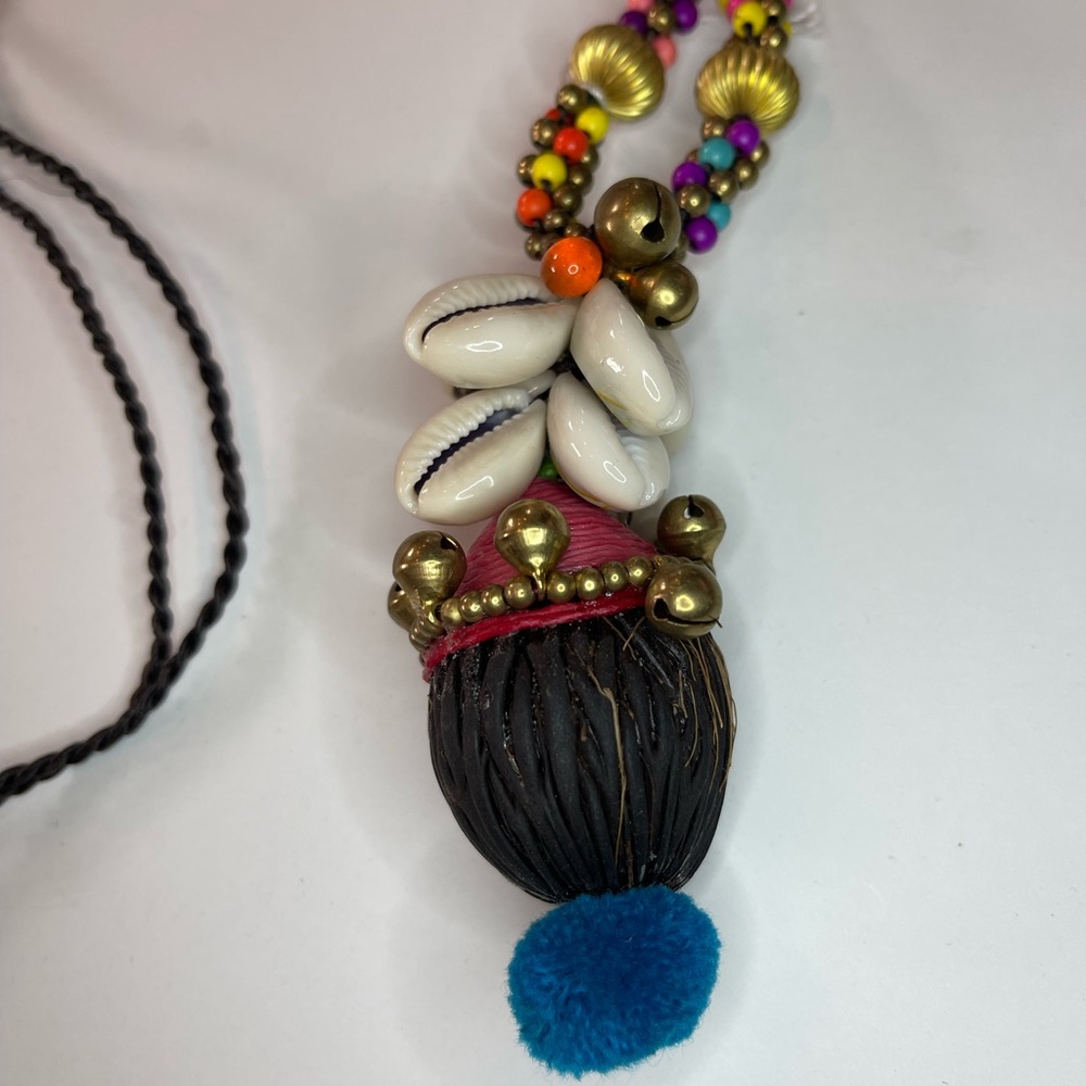 Tribal Boho Shell Necklace